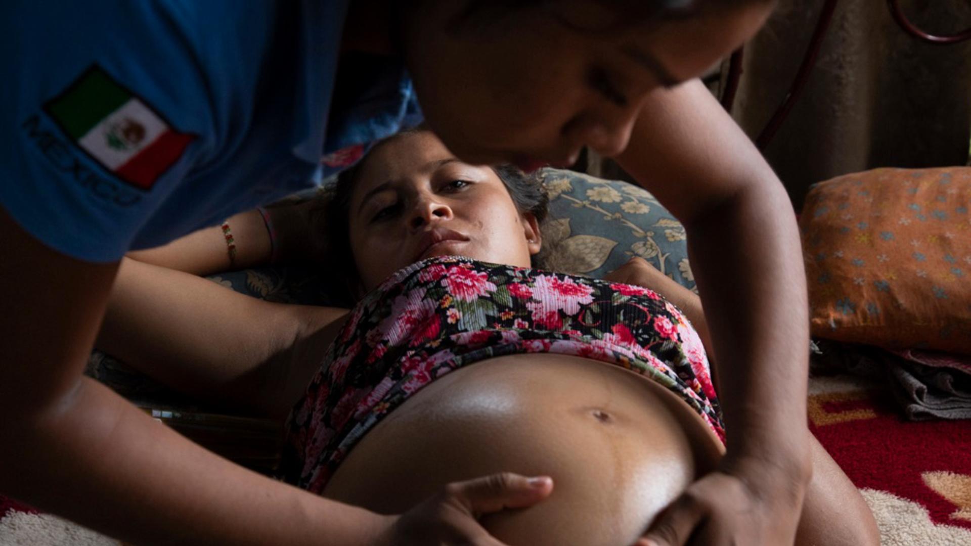 Pregnant Mexican Nipples.