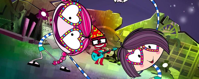 ANNIE & CAROLA MY BEST FRIEND — production still