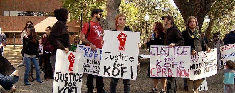 For Fear of Kofi — production still