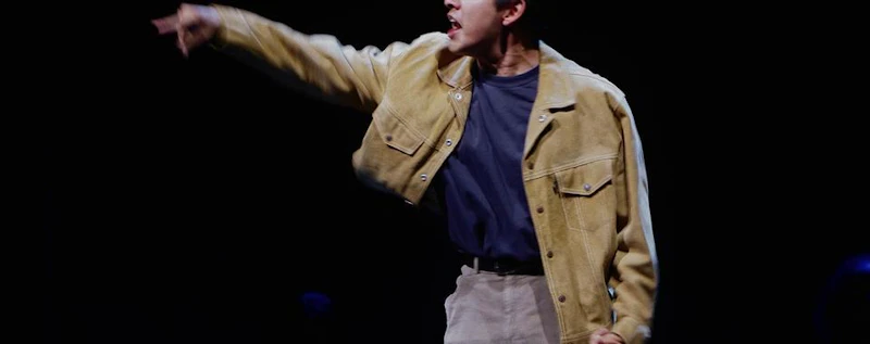 Giving Voice — production still