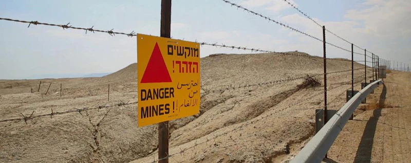 Land Mine — production still