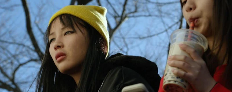 Parachute — production still