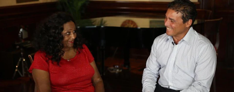 Kitty Daniels With Majid Shabazz: Jazz Legends — production still