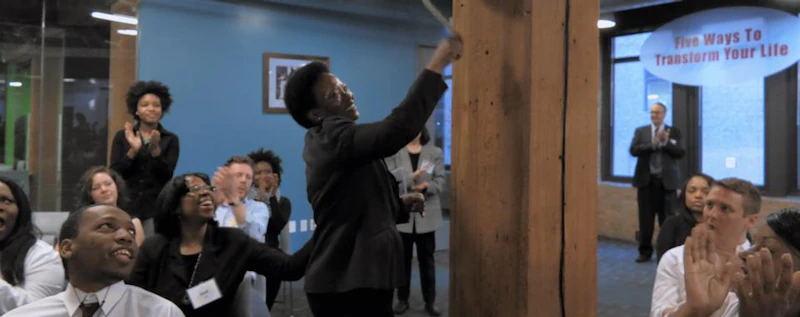 The Road Up — production still