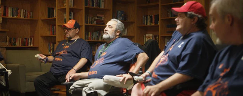 Strikers — production still