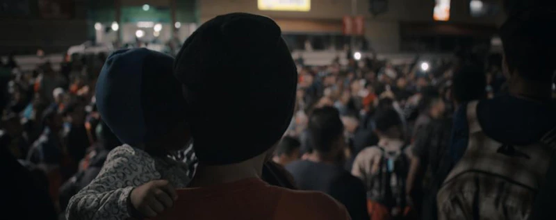 Across — production still