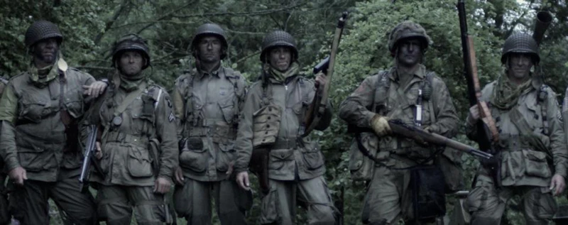 Grueling Glory: The March on Carentan — production still