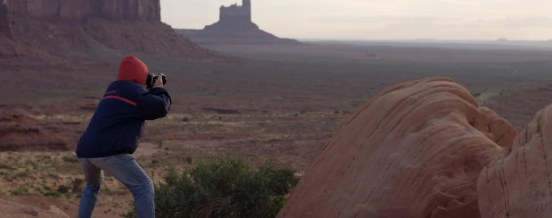 The American Frontier — production still