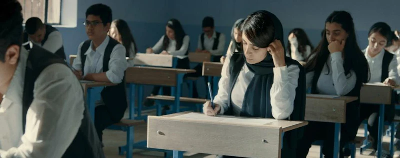 The Exam — production still