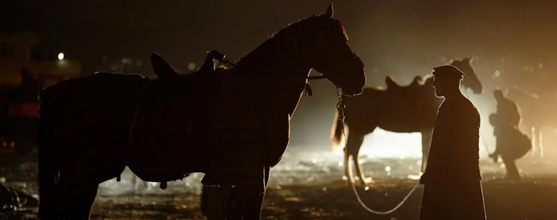 Riders on the Storm — production still