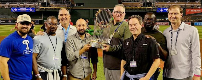 Fielding Dreams — production still