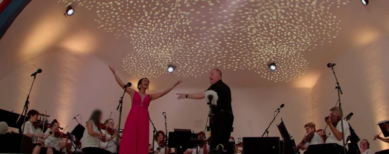 Aria — production still